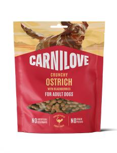 Carnilove Dog Crunchy Snack Ostrich with Blackberries 200 g