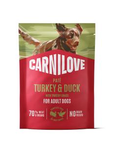 Carnilove Paté Turkey & Duck with Timothy Grass 300 g