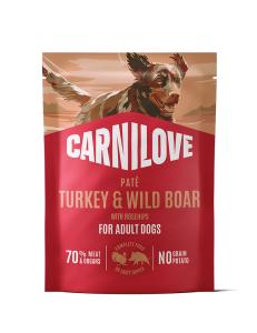 Carnilove Paté Turkey & Wild Boar with Rosehips 300 g