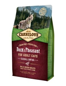 Carnilove Cat Duck & Pheasant Adult - Hairball Control