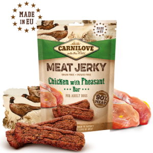 Carnilove Meat Jerky Chicken with Pheasant Bar 100g