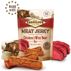 Carnilove Meat Jerky Chicken & Wild Boar Bar 100g