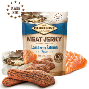 Carnilove Meat Jerky Lamb with Salmon Fillet 100g