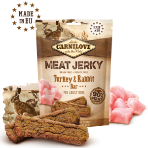 Carnilove Meat Jerky Turkey & Rabbit Bar 100g