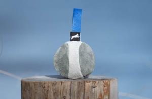 Joy of dog sport chewie ball leather blue *Förköp - få 10% rabatt