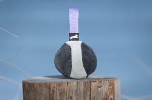 Joy of dog sport chewie ball leather lilac *Förköp - få 10% rabatt