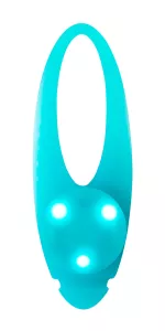Dogman Blinklampa Basic LED Turkos
