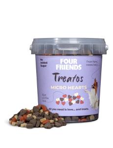 Four Friends Treatos Micro Hearts 500g