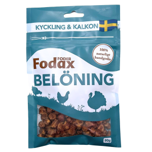 Fodax Belöning Kyckling-Kalkon 90g