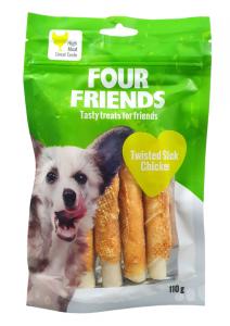 Four Friends Twisted Stick Chicken 12,5cm (Large)