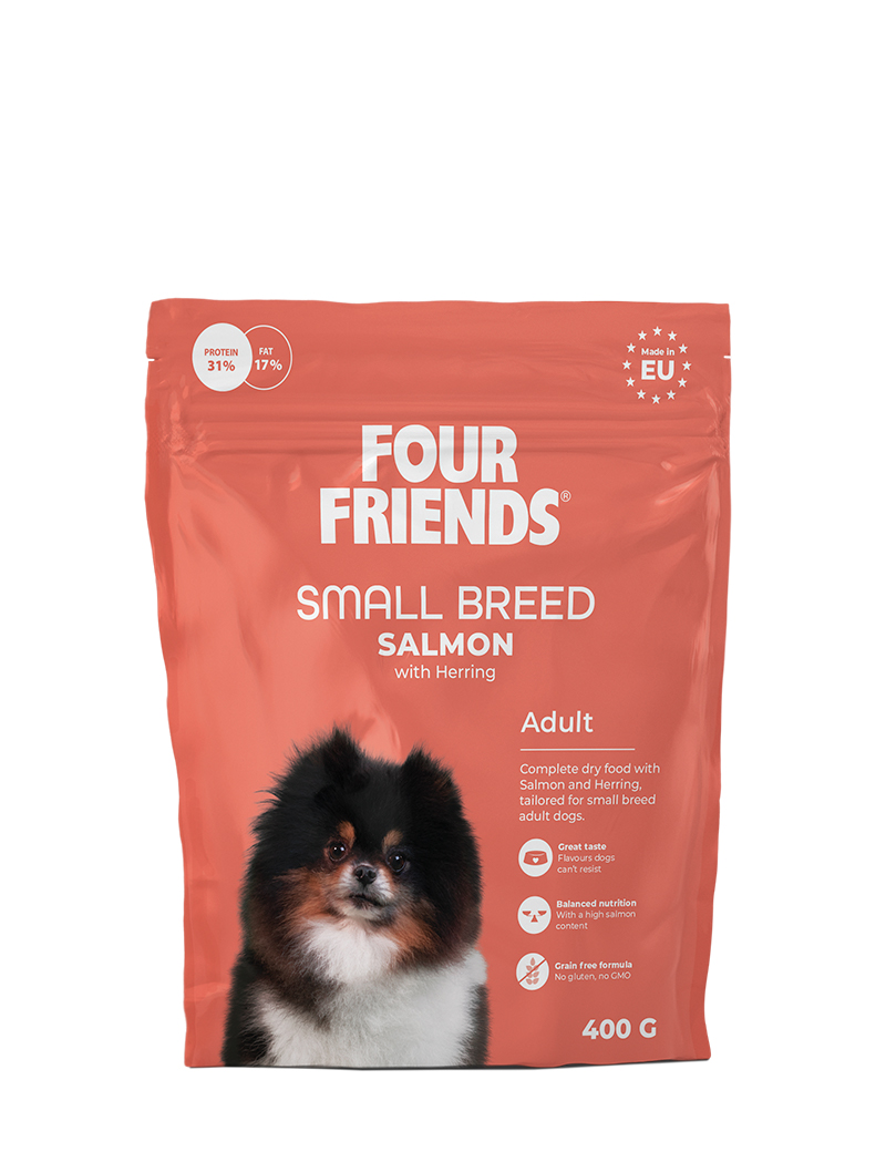 Four Friends Small Breed Salmon