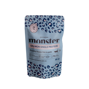 Monster Cat Pouches Adult Salmon 85g
