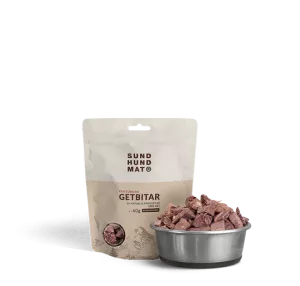 Sundhundmat Frystorkade Getbitar 60g
