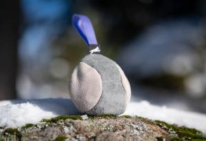 Joy of dog sport hefty ball leather lilac *Förköp - få 10% rabatt