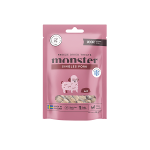 Monster Dog Treats FD Pork - Flera storlekar