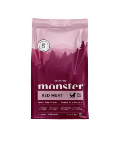 Monster Grain Free Adult Red Meat