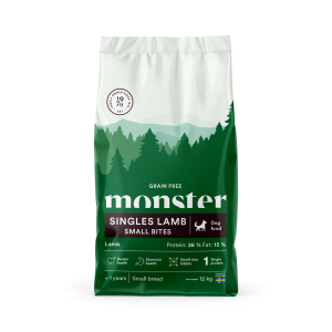 Monster Grain Free Adult Singles Lamb Small Bites