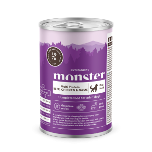Monster Adult Multi Protein Beef, Chicken & Game 400g