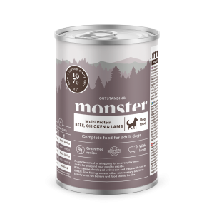 Monster Adult Multi Protein Beef, Chicken & Lamb 400g