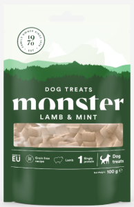 Monster Dog Treats Lamm/Mint 100g