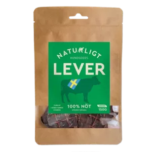 Naturligt Hundtugg Nötlever 150g