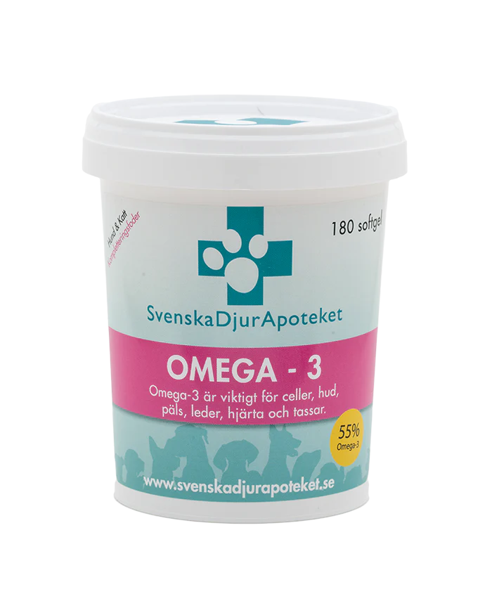 Svenska DjurApoteket Omega-3 180 kapslar