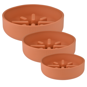 51 Degrees North - Slow Feeder Bowl -  Terracotta