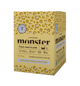 Monster Cat Pouches Adult Chicken 85g