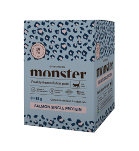 Monster Cat Pouches Adult Salmon 85g