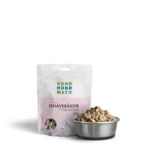 Sundhundmat Frystorkade Ishavsräkor 60g
