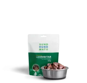 Sundhundmat Frystorkade Lammbitar 60g