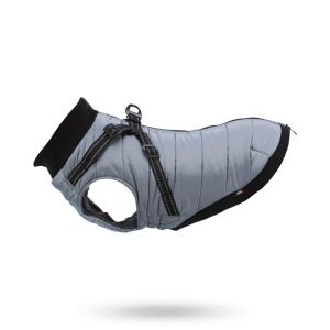 Vintertäcke Pontis med sele, Grå