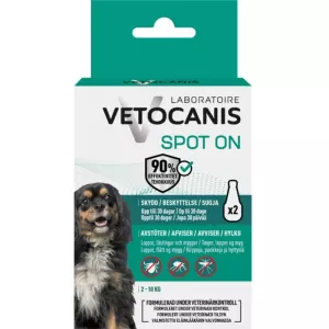 Fästingmedel Vetocanis Spot on Hund Small 2x2ml