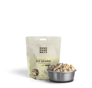 Sundhundmat Frystorkade Vit oxvåm 60g