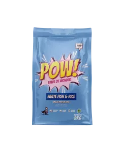 POW! Dog Adult White Fish