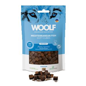 WOOLF Soft Cubes - Mediteranean Fish 100g