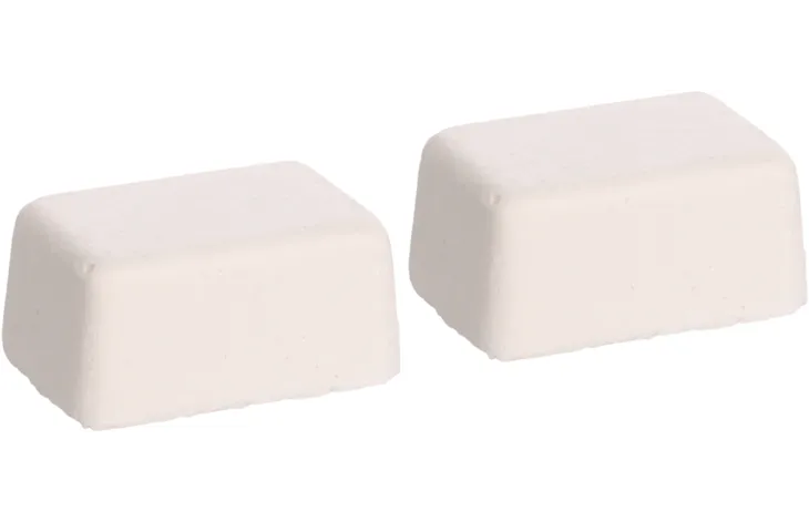 Två mineralstenar med jod