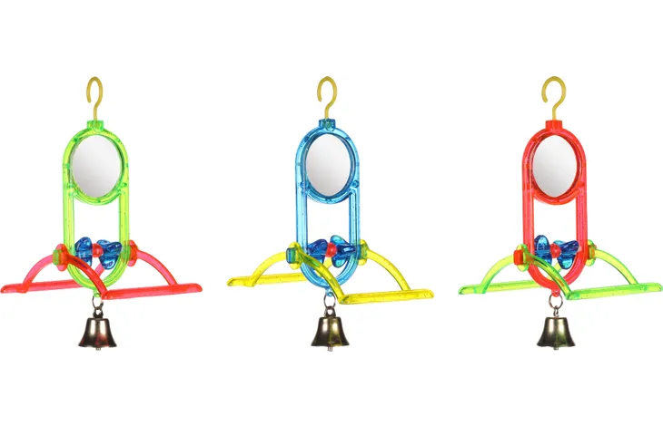 Dubbelgunga med spegel och klocka