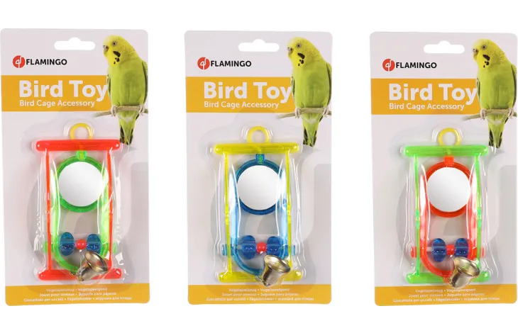 Dubbelgunga med spegel och klocka