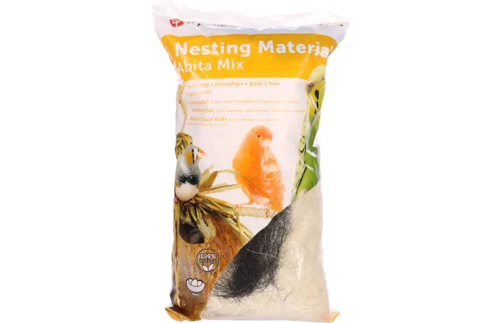 Bomaterial mix, Sisal, Hampa, Djurhår  –  300 g