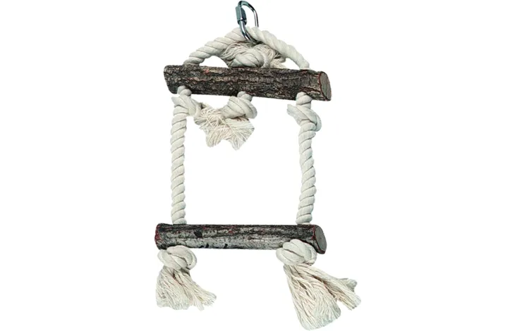 Liten trä och repgunga