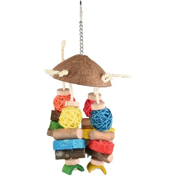 Färgglad Nöt -  Fyra Rep 30cm