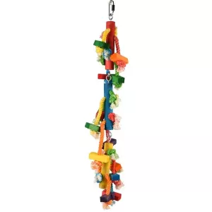 Färgglad hängleksak tredelad 53cm
