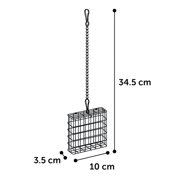 Sallad, foder eller hö hållare