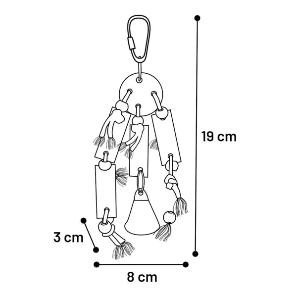 Hängleksak Ozie 19cm