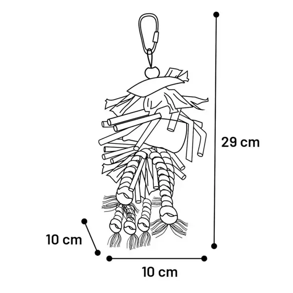 Hängleksak Falk 29cm