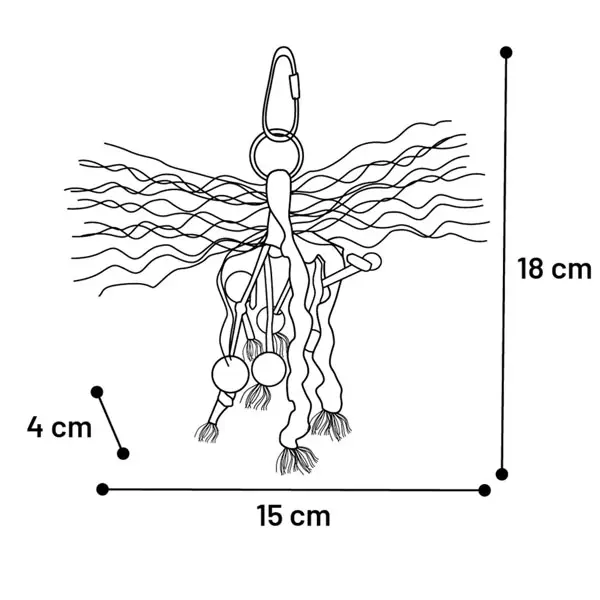 Hängleksak Popie 18cm