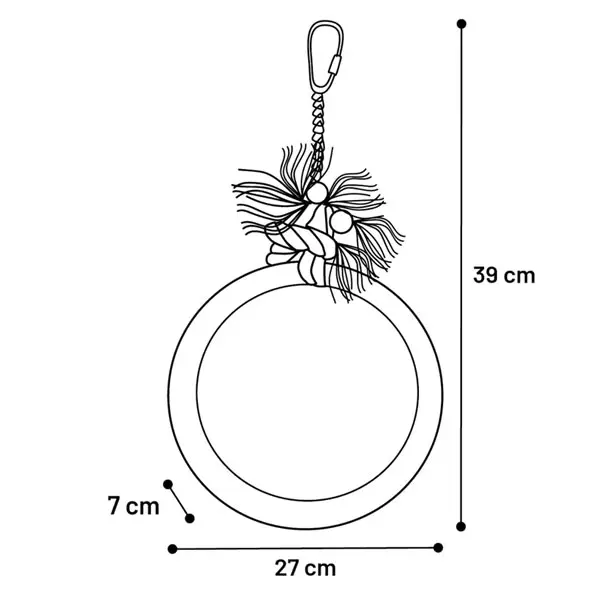 Repring Adimo med Nappar 27cm