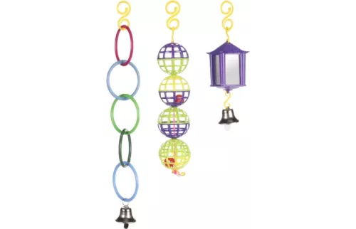 Mixleksaker till undulat – 3-pack (1)