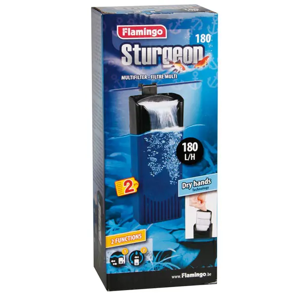 3 stegs akvariefilter